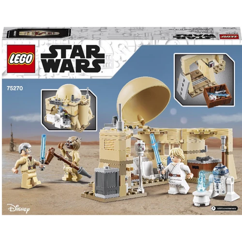 LEGO Star Wars Хатина Обі-Вана Кенобі (75270): Кількість деталей, шт. 200