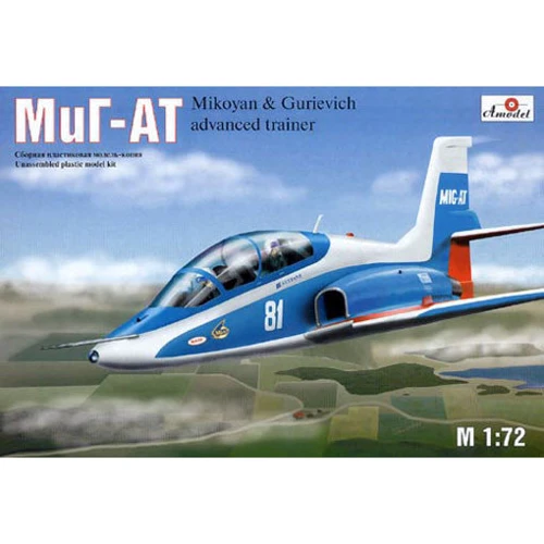 Модель Amodel Навчально-бойовий літак або легкий штурмовик МіГ-АТ (AMO7239)