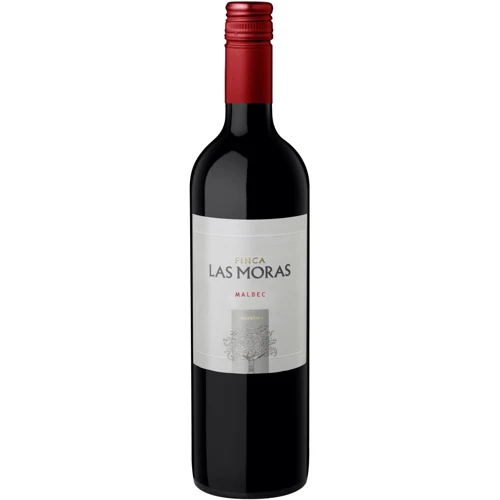 Вино Finca Las Moras "Malbec" (сухе, червоне) 0.75л (BDA1VN-VFM075-005)
