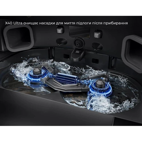 Робот уборщик Dreame Bot X40 Ultra Black (RLX63CE-Bl) фото 4