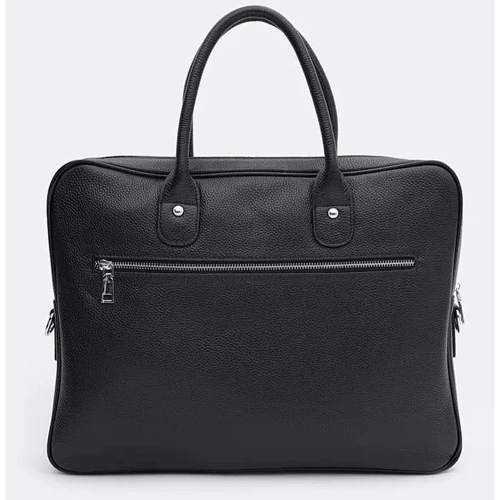 Мужская конференц-сумка Borsa Leather черная (K117611bl-black): Тип Сумки