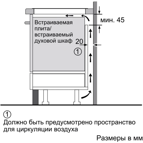 Варочная поверхность электрическая Bosch PUE612FF1J: Индукционных конфорок 4