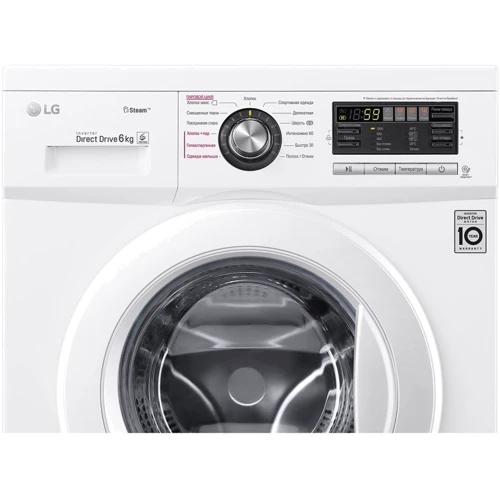 Пральна машина LG F1296NDS0: Клас енергоспоживання A