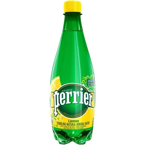 Вода слабоминерализованная Perrier Lemon газированная 0.5 л (7613035696150)