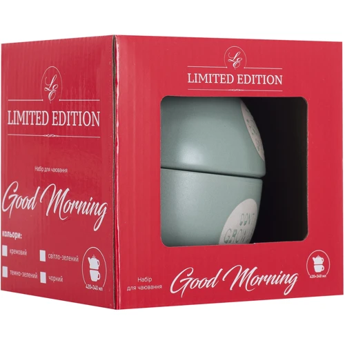 Набор заварник и чашка Limited Edition Good Morning 2 пр. (117100019-B): Тип Заварочный чайник
