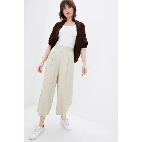 Кардиган Sewel HW440 42-44 коричневый: Длина рукава Короткий
