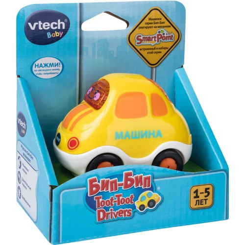 Розвиваюча іграшка Vtech серії біп біп - Машинка (80-119426) фото 4