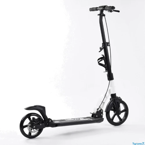 Самокат детский складной двухколесный с дисковым тормозом Best Scooter (56196): Конструкция рамы складная