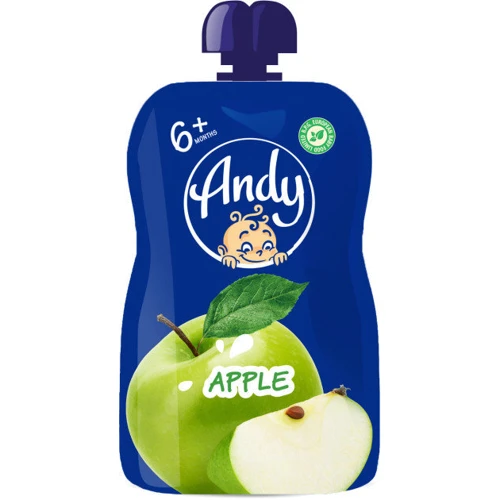 Пюре Andy Яблуко пауч 90 г (4813163003421)