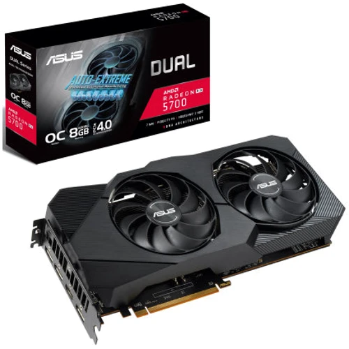 Видеокарта ASUS Radeon RX 5700 8192Mb DUAL OC EVO (DUAL-RX5700-O8G-EVO): Год выпуска 2019