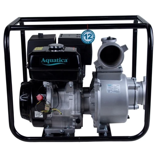 Мотопомпа Aquatica 18л.с. Hmax 35м Qmax 120м³/ч (4-ех тактный) фото 7