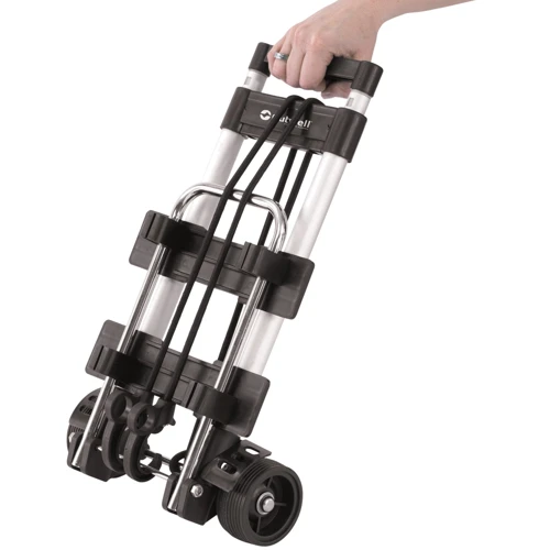 Тележка складная Outwell Balos Telescopic Transporter Grey (650304): Цвет серебристый