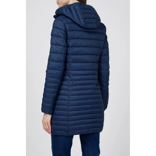 Куртка CMP Woman Parka Zip Hood 3Z18976-05ND 44 (36) синяя демисезон с капюшоном: Вид Куртки