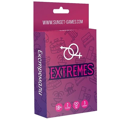 Еротична гра для пар Sunset Games Extremes (UA, ENG, RU): Виробник Sunset Games