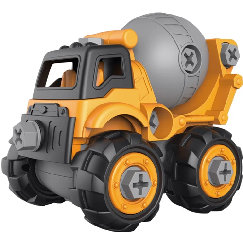 Конструктор Строительная техника - Бетономешалка Microlab Toys (MT8908)