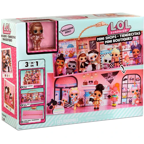 Игровой набор с куклой L.O.L. SURPRISE! Маленькие магазинчики 3-в-1 эксклюзивная кукла в комплекте (576297) фото 4
