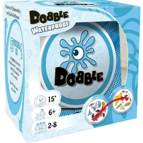 Настольная игра Dobble Waterproof UA (Доббл Водонепроницаемый, Укр)