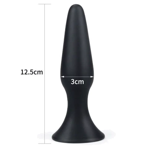 Анальный плаг LOVETOY Silicone Anal Plug, L