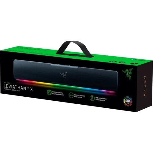 Акустическая система Razer Leviathan V2 X (RZ05-04280100-R3M1): Диапазон воспроизводимых частот 85–20000 Гц
