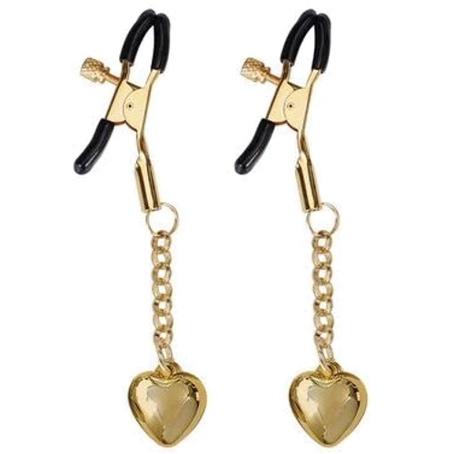 Зажимы для сосков Liebe Seele Solid Heart Nipple Clamps Gold: Производитель Liebe Seele