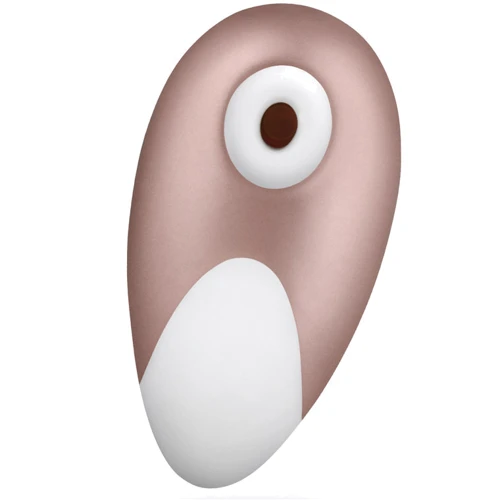 Satisfyer Pro Deluxe NG Rose Gold - компактный вакуумный стимулятор клитора