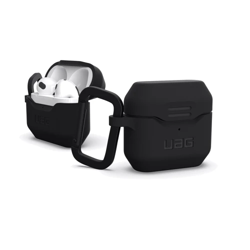 Чохол для навушників Urban Armor Gear UAG Std. Issue Silicone 001 (V2) Black (10292K114040) для Apple AirPods 3 фото 1