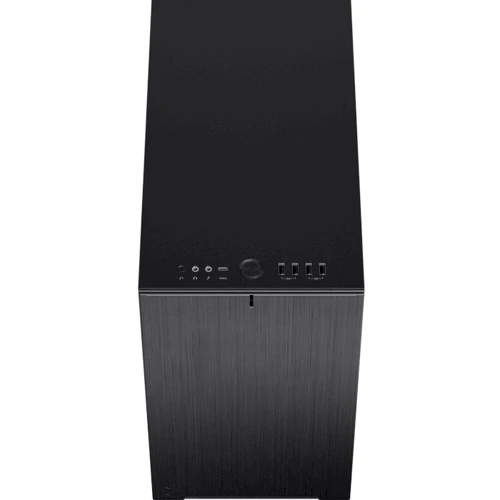 Корпус Fractal Design Define 7 Nano Black TG Light Tint (FD-C-DEF7N-02): Матеріал передній панелі алюміній
