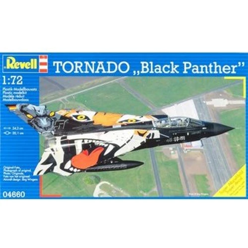 Revell (1:72) Літак (1979р., Німеччина / Великобританія / Італія) Tornado Black Panther (04660)
