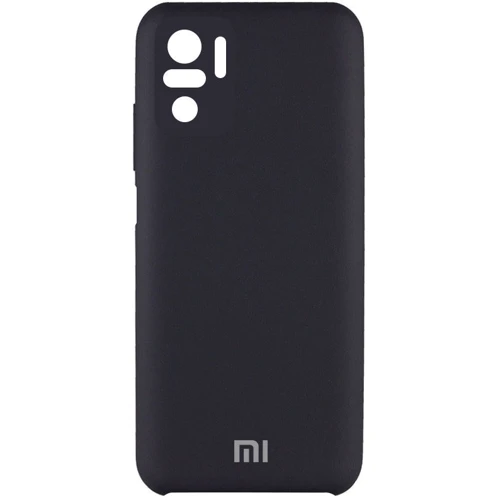 Аксесуар для смартфона Mobile Case Silicone Cover Shield Camera Black for Xiaomi Redmi Note 10 / Note 10s