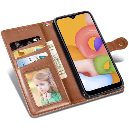 Чехол для телефонов Mobile Case Getman Gallant Brown for Xiaomi Redmi 12C: Совместимость Xiaomi Redmi 12C