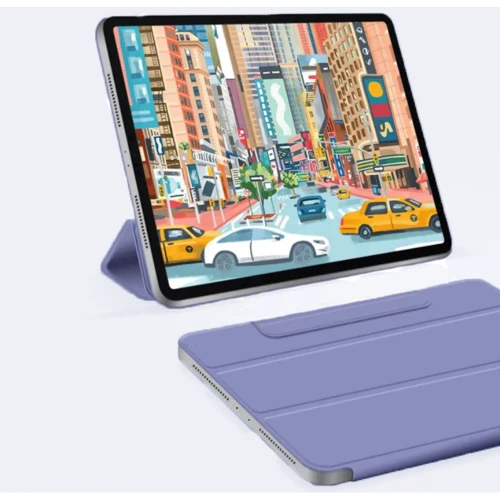 Аксессуар для iPad BeCover Case Book Magnetic Buckle Purple (706602) for iPad Pro 11" (2018-2022): Материал искусственная кожа