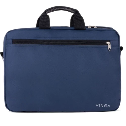 Сумка для ноутбуков Vinga 15.6" dark blue (NB110DBL): Материал полиэстер