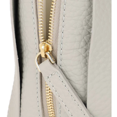 Женская сумка-мешок Furla Grace M Hobo W/Zip Barvfgc серая (BARVFGCNVD000G1T00): Фактура Матовая, Зернистая