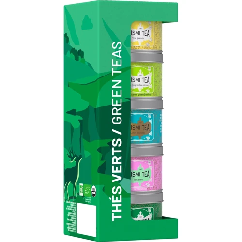 Чай Kusmi Tea зеленый органический набор 100 г (3585810101675)