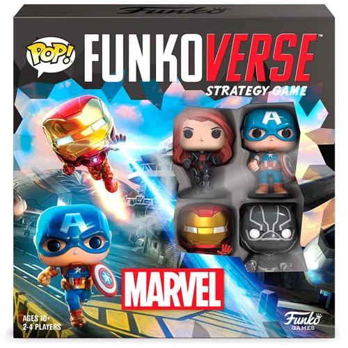 Настільна стратегічна гра POP! FUNKOVERSE серії Marvel (4 фігурки)