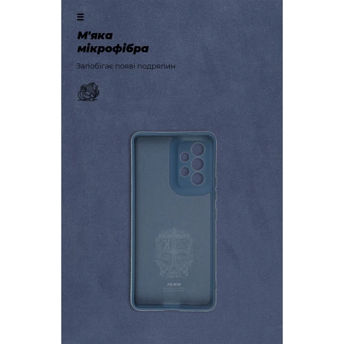Чохол для телефона ArmorStandart ICON Case Camera cover Dark Blue для Samsung A536 Galaxy A53 5G (ARM61657) фото 6