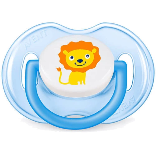 Пустушка силіконова Philips AVENT Classic 0-6 міс 2 шт (SCF196 / 18): Форма соски ортодонтична