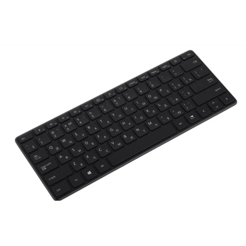 Клавиатура Microsoft Designer Compact Bluetooth Black (21Y-00011): Подключение беспроводное