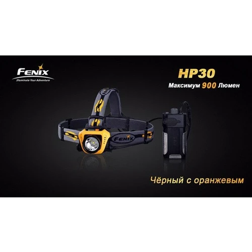 Фонарь Fenix HP30 Gray: Количество режимов 5