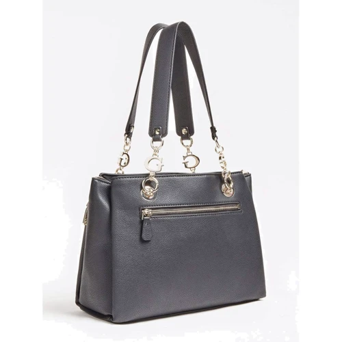Женская сумка тоут Guess G Chain Girlfriend Satchel черная (HWVG7739090-BLA): Пол Женский