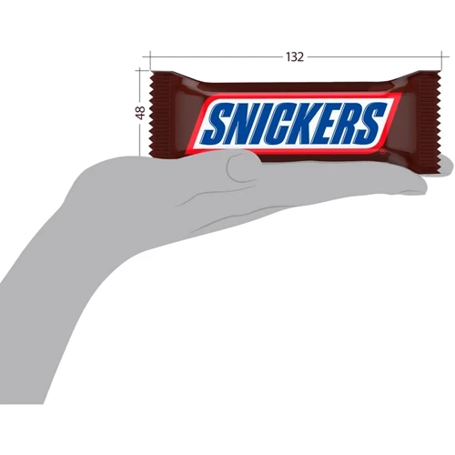 Упаковка батончиків Snickers 40х50 г (УП5900951271083): Вид Батончики