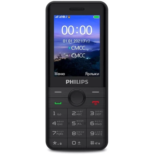 Мобильный телефон Philips Xenium E172 Black (UA UCRF): Камера 0.3 МП