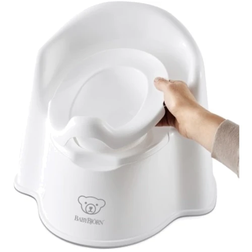 Горщик-крісло BabyBjorn Potty Chair білий / сірий: Колір білий