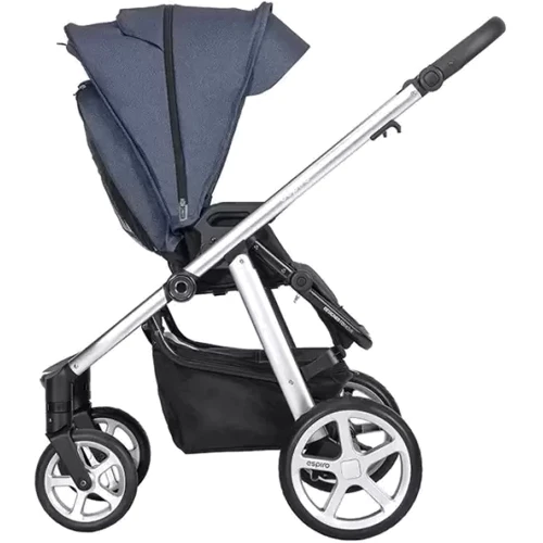 Универсальная коляска 2 в 1 Espiro Next Multicolor 503 Navy City: Возможность установки люльки есть