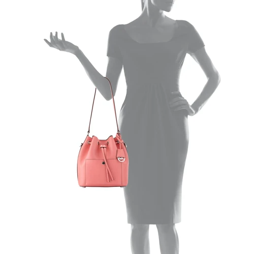 Женская сумка бакет-бэг Michael Kors коралловая (889154965296): Тип Сумки