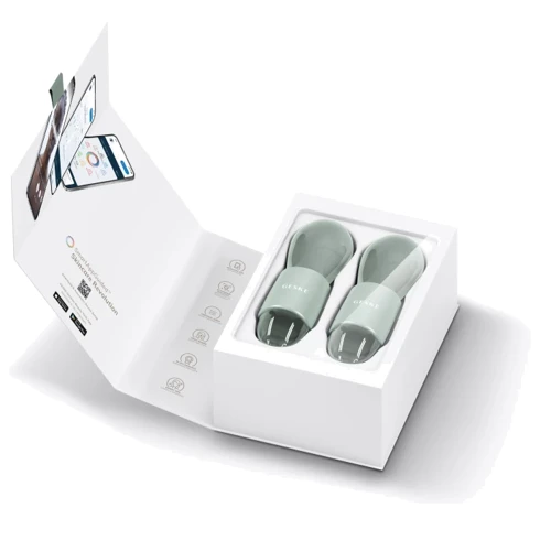 Массажер GESKE Cool&Warm Duo Eye Massager 7в1 green