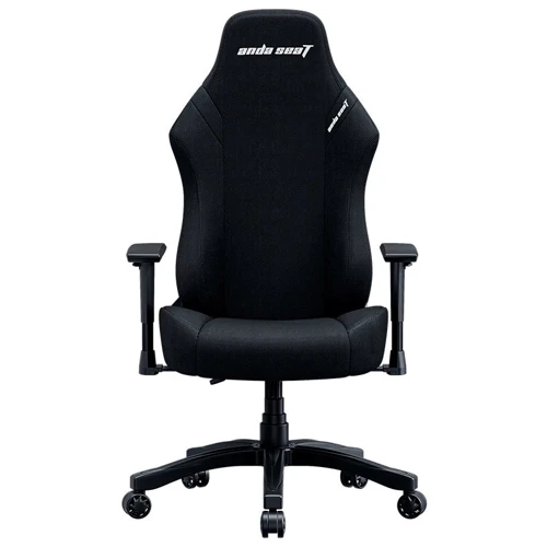 Кресло игровое Anda Seat Luna Black Fabric Size L (AD18-44-B-F) фото 2