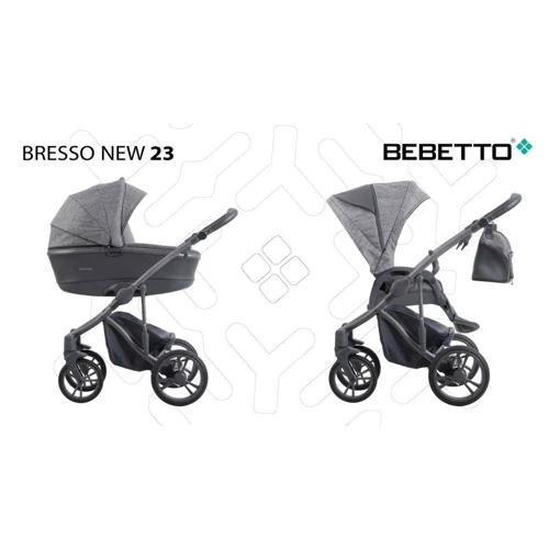 Универсальная коляска 2 в 1 Bebetto BRESSO NEW 23 (графит рама) (503.32.20.G23)