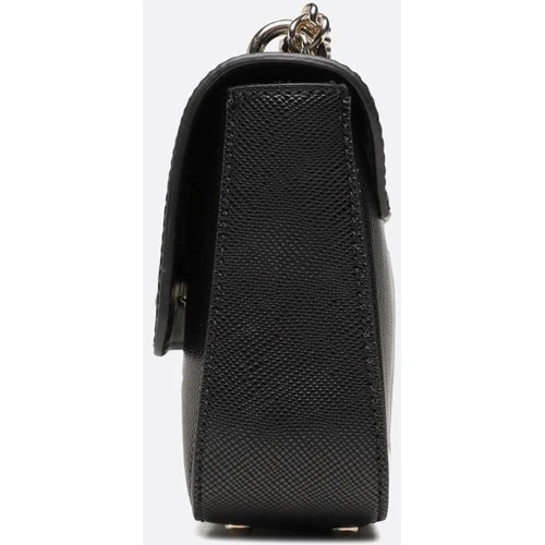 Женская сумка кросс боди GUESS ECO ELEMENTS CNVRTBL XBDY FLAP черная (HWEVG876721-BLA): Тип ручки Без ручки, На цепочке, Плечевой ремень