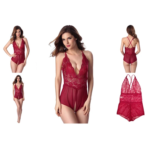 Боди NDS 3027-1 One Size Burgundy (14705)